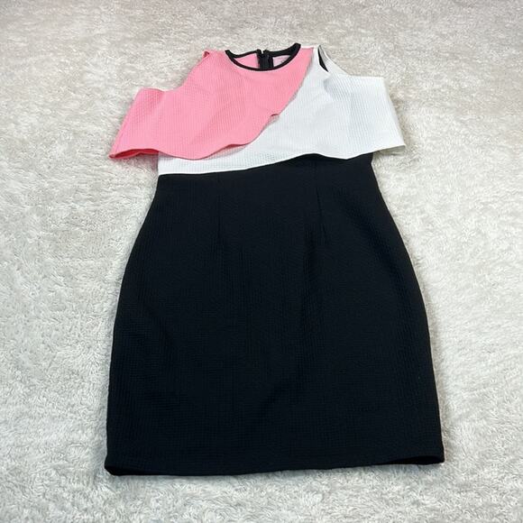 Rajo Laurel for Plains and Prints futuristic sheath midi dress, small - Picture 5 of 11